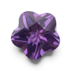 Zircone AAAAA « Fleur » – Différentes tailles – Améthyste – REMISE SUR VOLUME