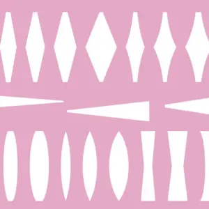 Pam East Template - Narrow Bails PE1026