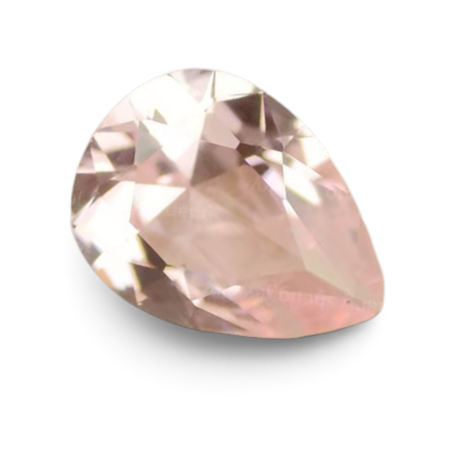Zirconia AAAAA Peer Diverse afmetingen HITTEBESTENDIG synthetische Morganite perzik STAFFELKORTING