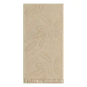 Textuurmat Rubber ca  5*10 cm  Boston Ferns Embossed
