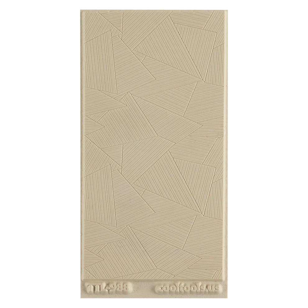 Textuurmat Rubber 5*10 cm Origami Embossed 988